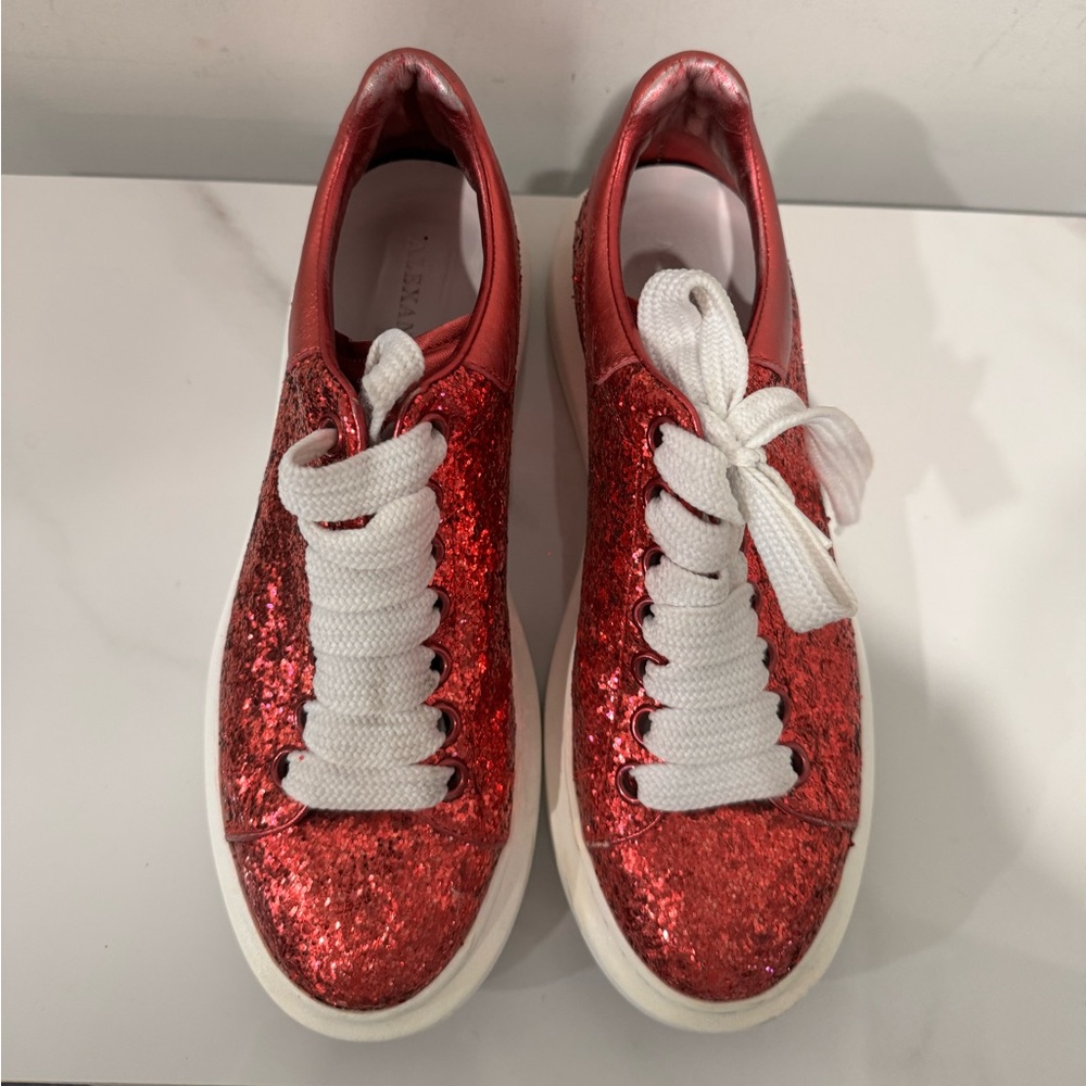 Authenticated Alexander McQueen Oversized Sneakers - image 3